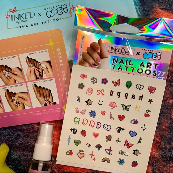 SOLD ON MERCARI 💜 Inked by Dani and Nails bu Mei Set - NWT - Picture 3 of 10